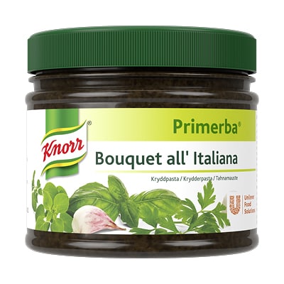 Knorr Primerba B. all'Italiana Krydderpasta 340g - Aromatiske urter alltid tilgjengelig