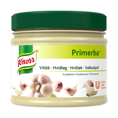 Knorr Primerba Hvitløk Krydderpasta 340g - Aromatisk hvitløkpuré alltid tilgjengelig