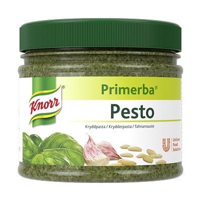 Knorr Primerba Pesto Krydderpasta 340g - Et aromatisk alternativ av høy kvalitet til friske urter året rundt.