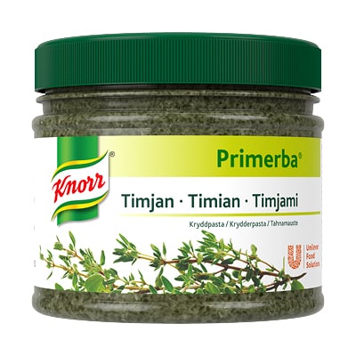 Knorr Primerba Timian Krydderpasta 340g - Aromatiske urter alltid tilgjengelig