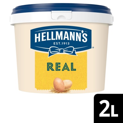 HELLMANN'S Real Majones 70%, 1 x 2L - HELLMANN’S Real for alle profesjonelle kjøkken!